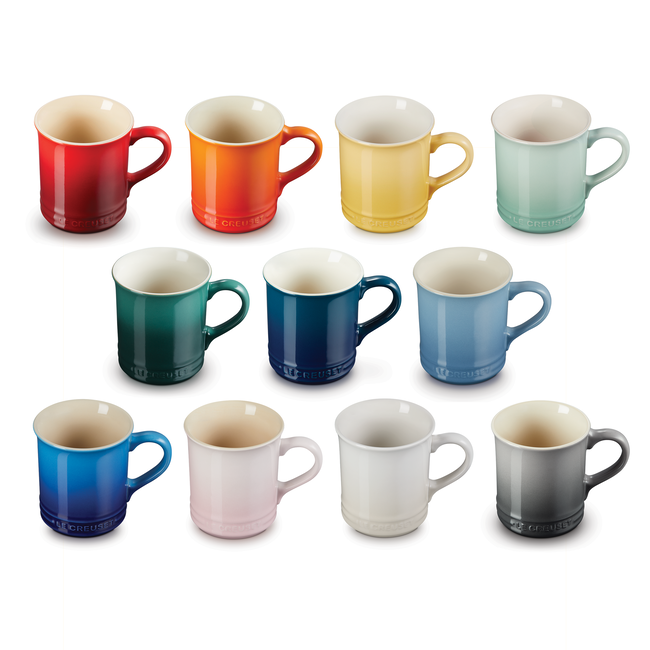 Ensemble de 11 tasses classique arc-en-ciel, view 2